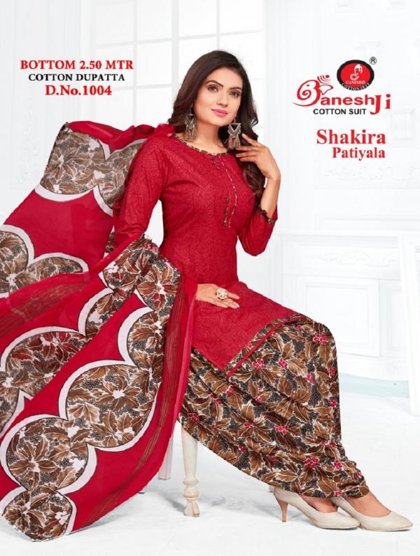 ganeshji shakira vol 1 cotton  Dress Material Collection